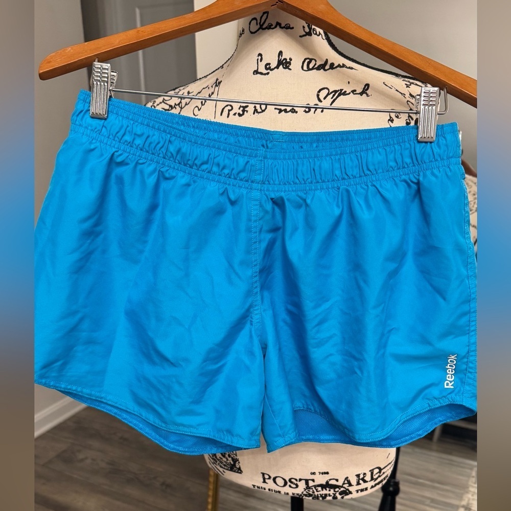 Reebok Women's Vibrant Blue Athletic Shorts